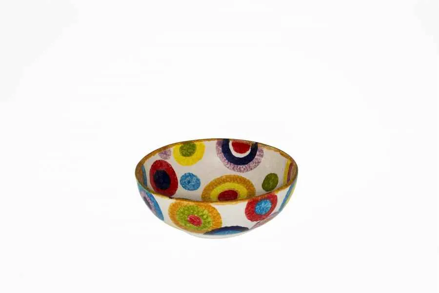 Schale rund 21cm handbemalt „Circolo“