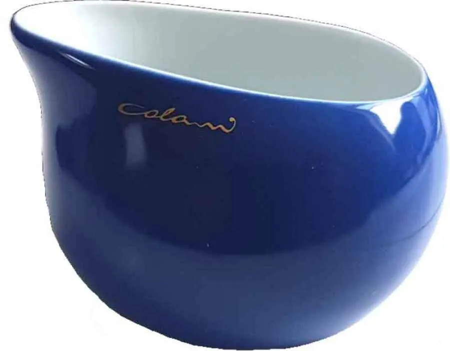 Luigi Colani Zuckerschale blau