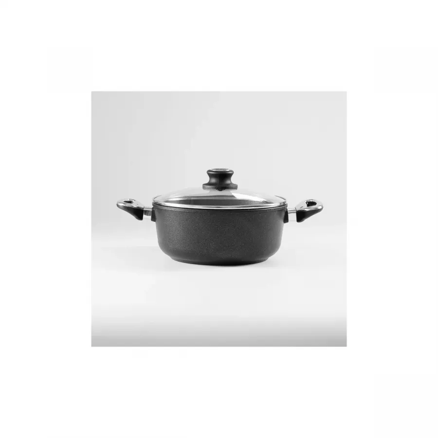 Bratentopf mit Deckel 20 cm BAF GIGANT Newline für alle Herdarten