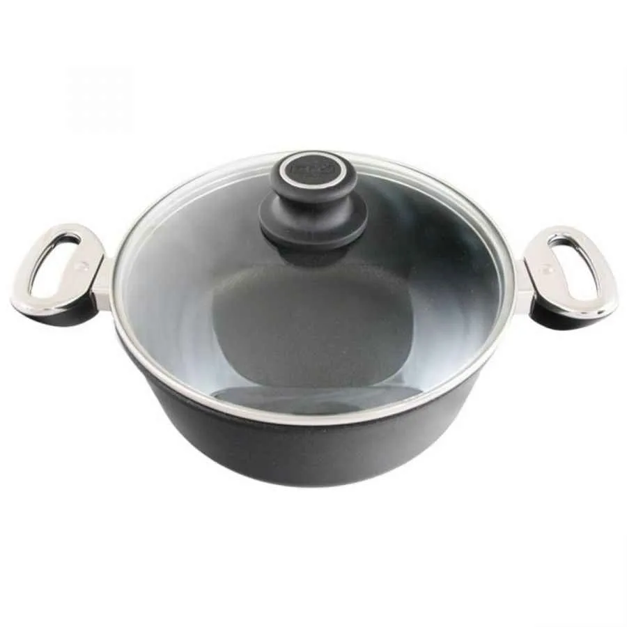 Bratentopf mit Deckel 20 cm BAF GIGANT Newline für alle Herdarten