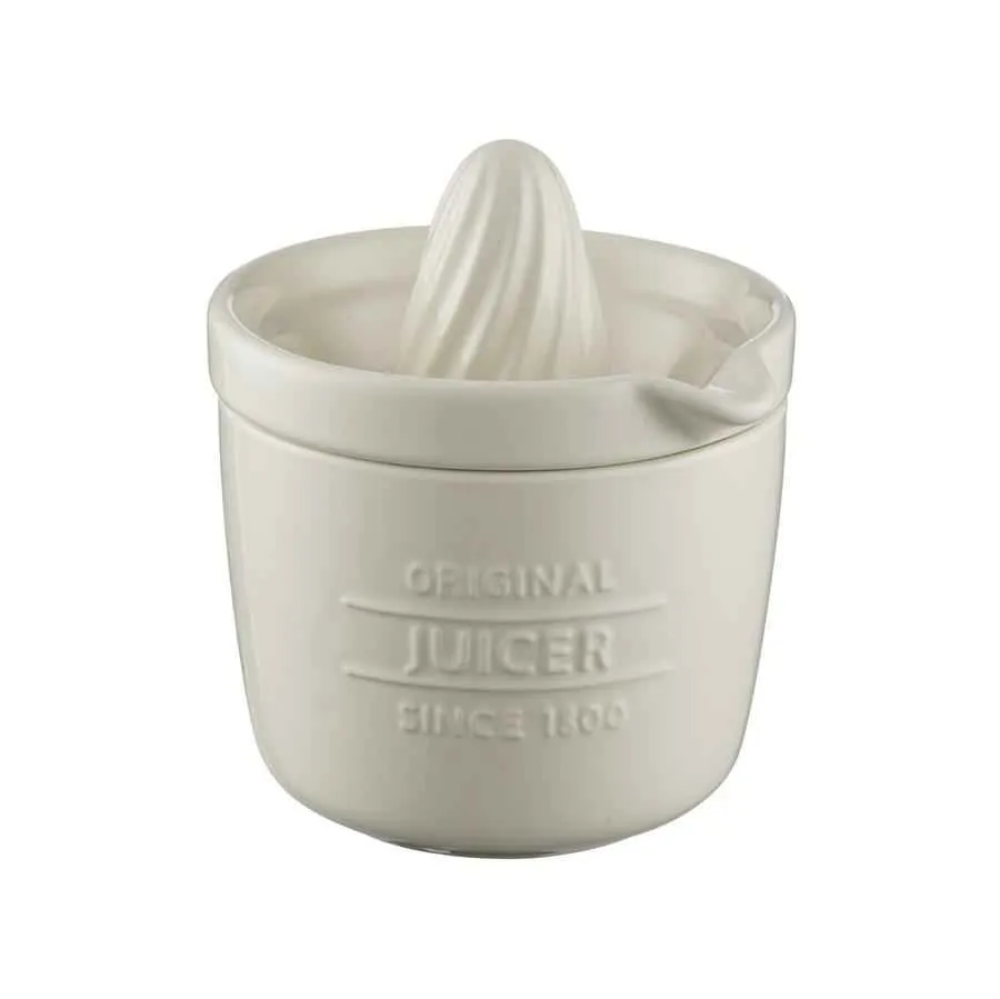 Zitruspresse/ Entsafter 3in1, 550 ml aus Steingut