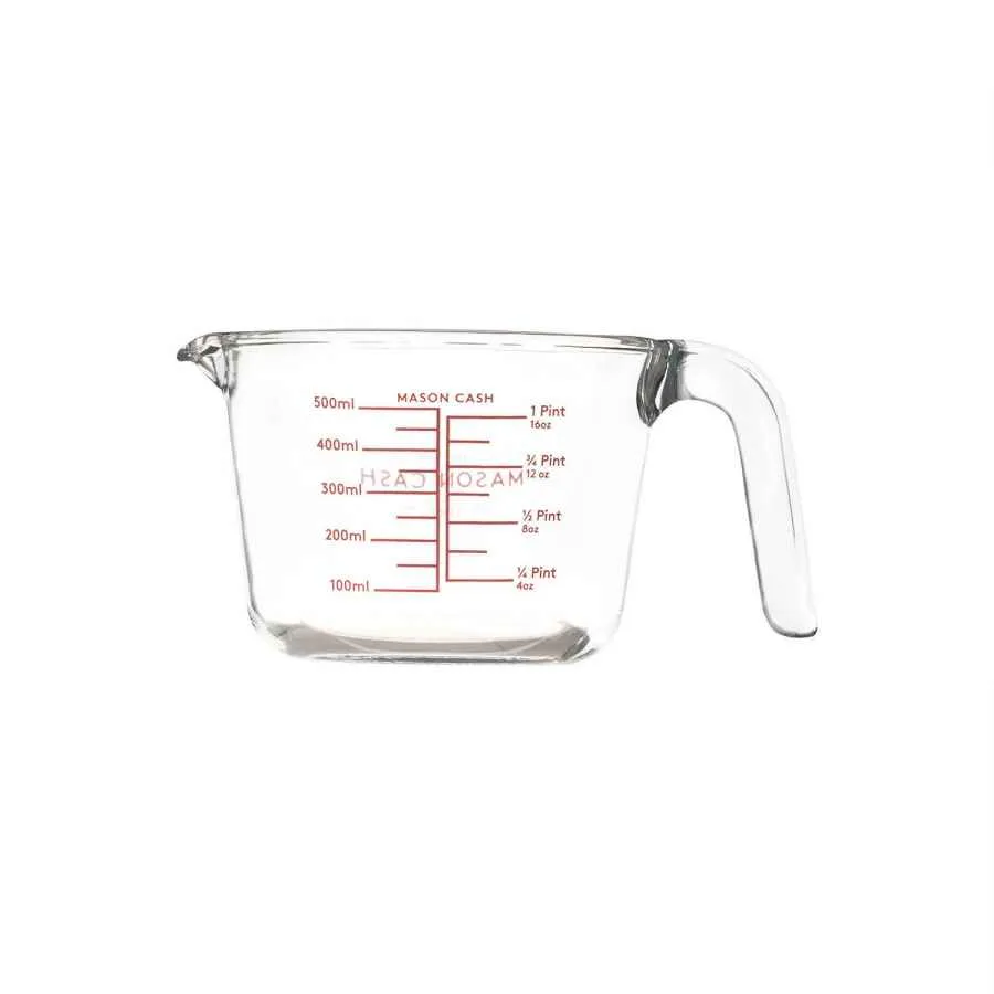 Messbehälter aus Glas, 0,5 Liter
