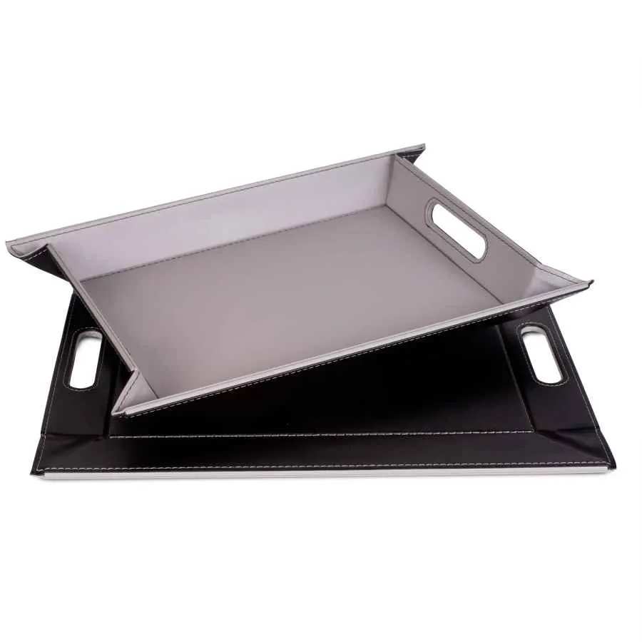 Wendetablett Grau / Schwarz 55 x 41cm