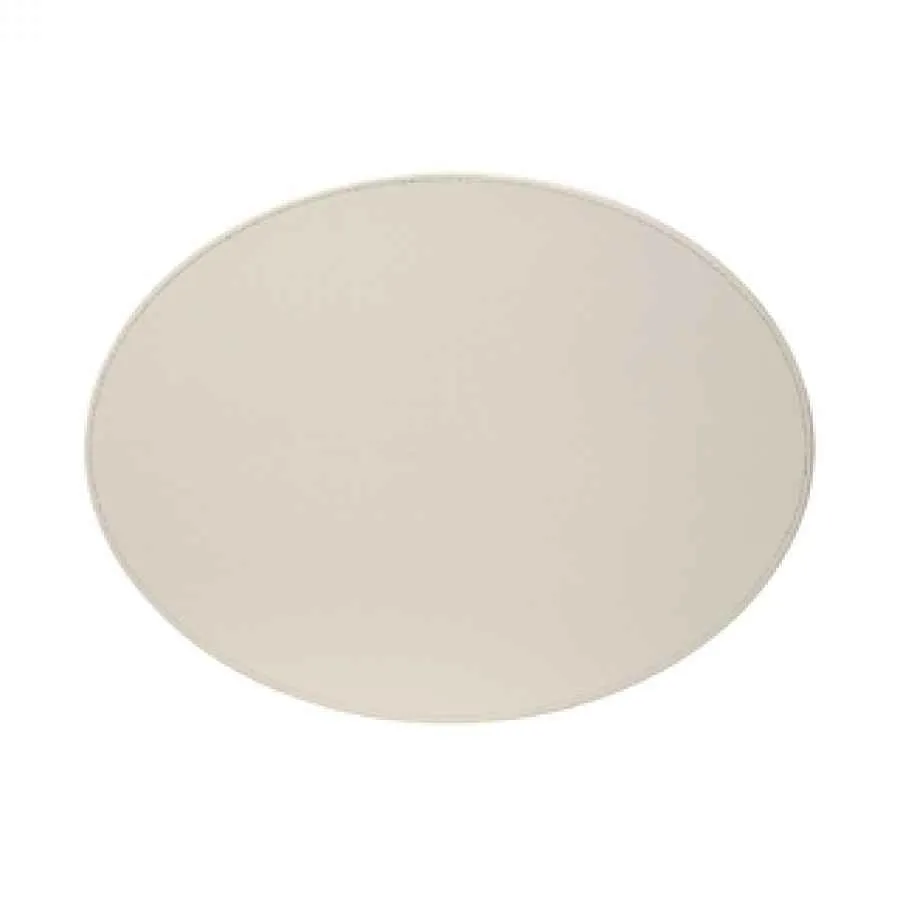 Platzset, Oval, Mint/Elfenbein 45 x 34cm