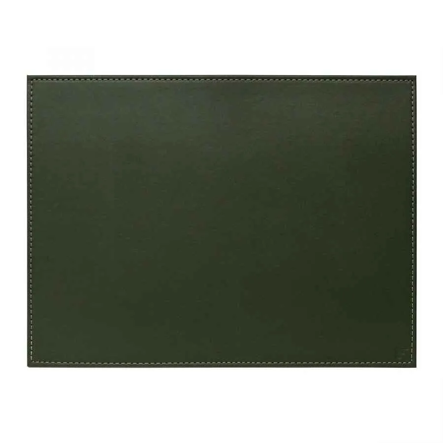 Platzset 40 x 30 cm Olive/Elfenbein