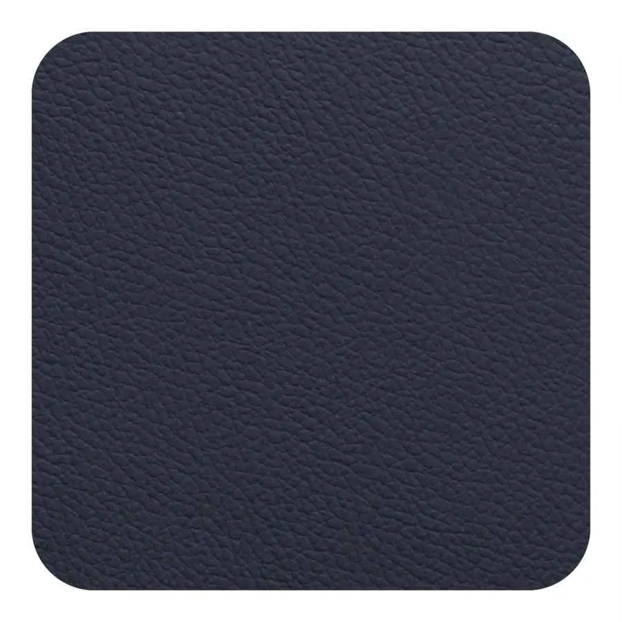 Fleximats Untersetzer, 4er Set, 10x10cm, Navy/Grau