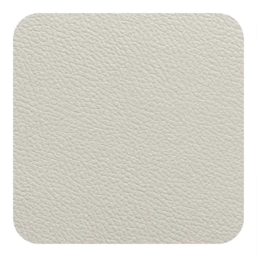 Fleximats Untersetzer, 4er Set, 10x10cm, Braun/Weiß