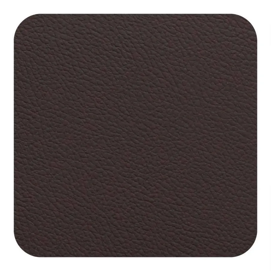 Fleximats Untersetzer, 4er Set, 10x10cm, Braun/Weiß
