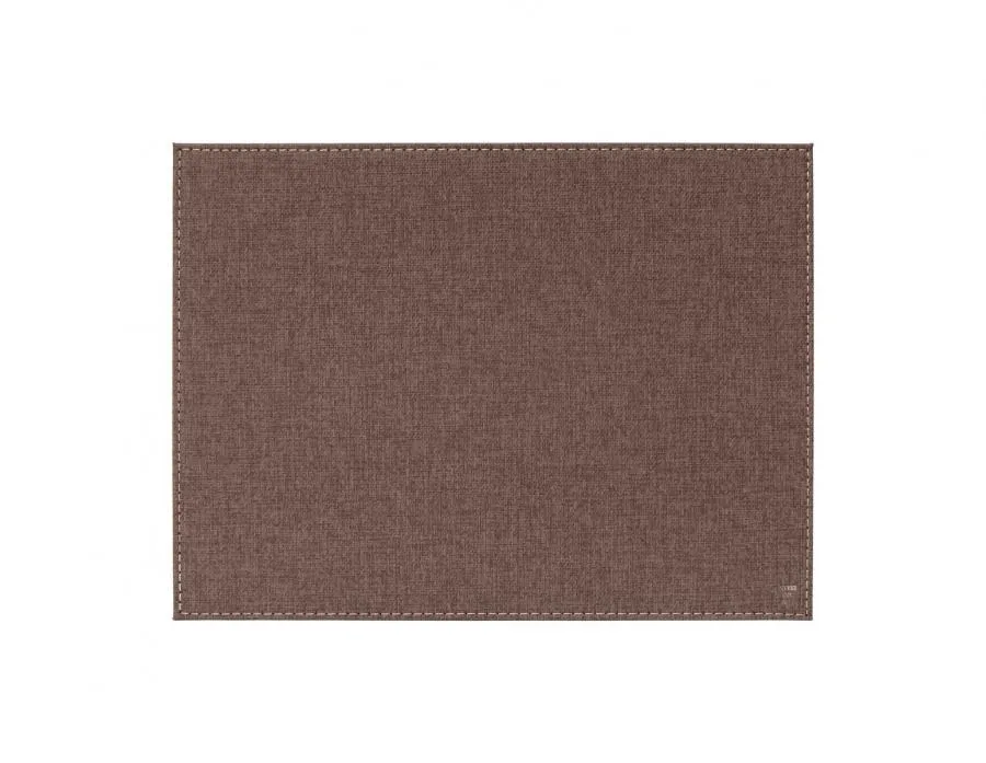 Platzset Textilstruktur 40 x 30 cm braun