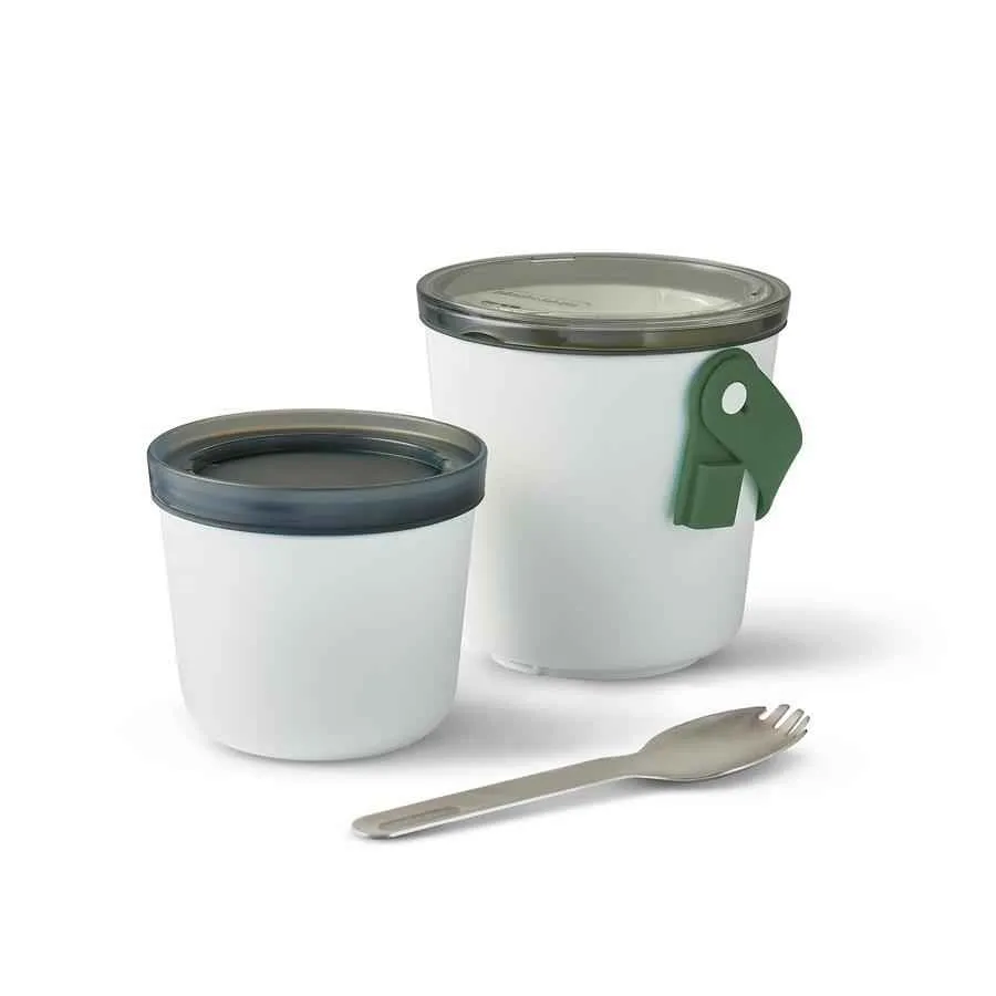 Lunchpot 900 ml ORIGINAL mit Göffel Ozean