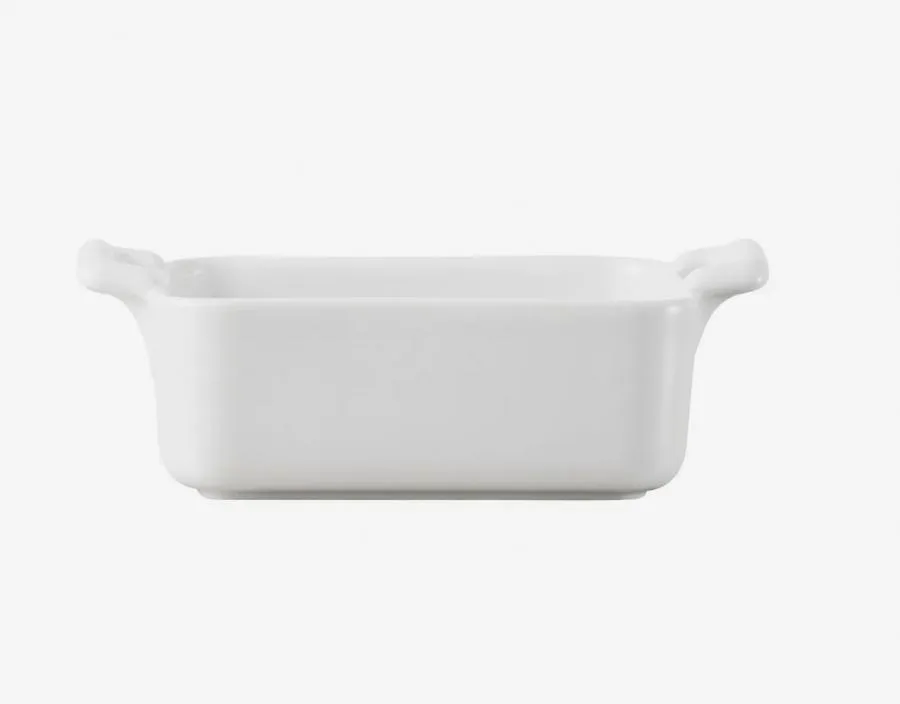 AUFLAUFFORM 45 cl RECHTECKIG Weiss