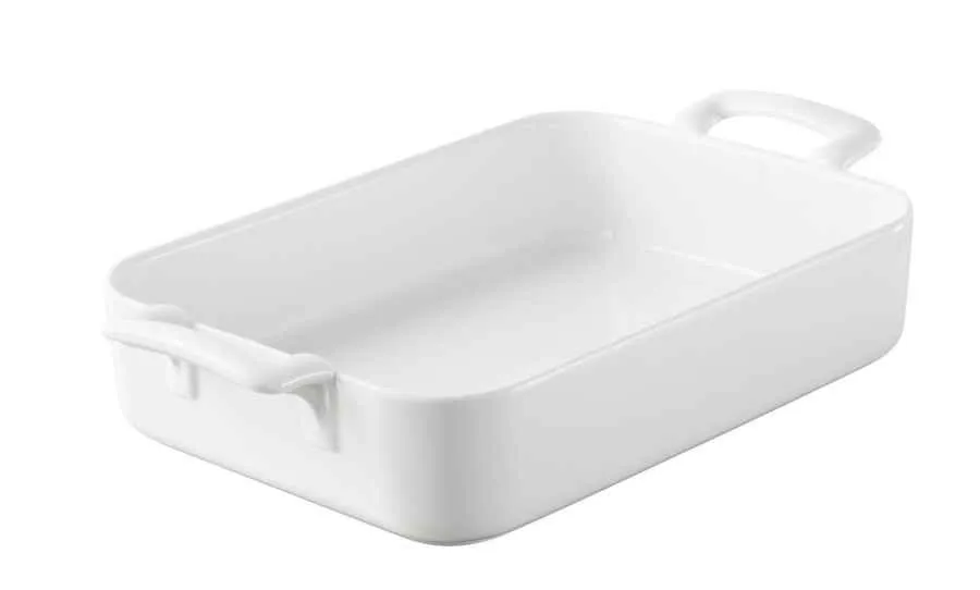 AUFLAUFFORM 170 cl RECHTECKIG Weiss REVOL