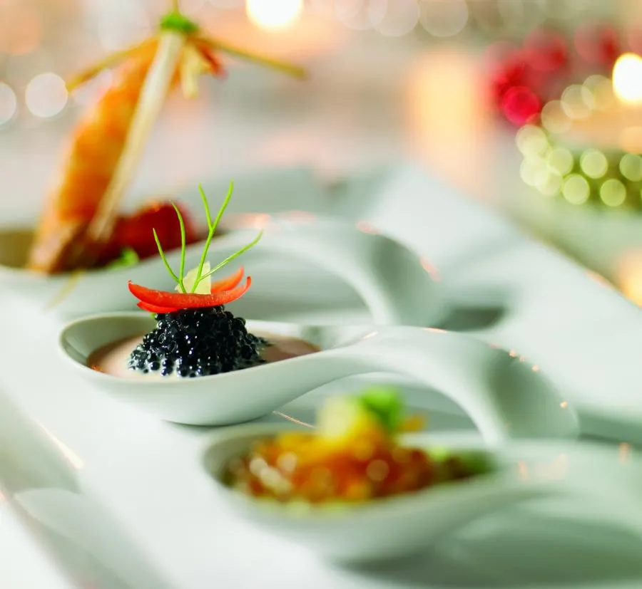 AMUSE GUEULE/ COCKTAIL-, TAPPALÖFFEL 11,5 cm Weiss