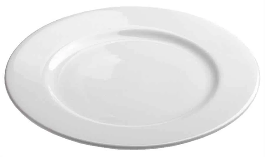 ALASKA DESSERTTELLER 17 cm Weiss