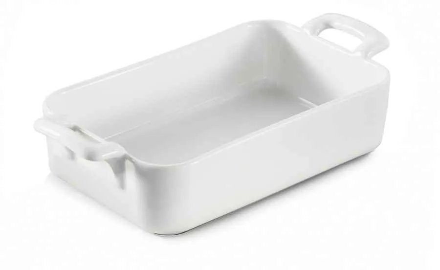 AUFLAUFFORM 70 cl RECHTECKIG Weiss