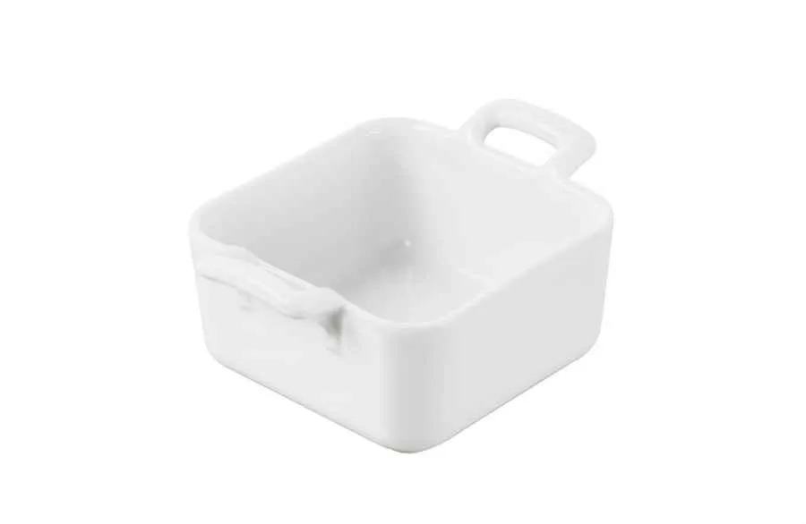 SCHÄLCHEN 8 cl QUADRATISCH Weiss