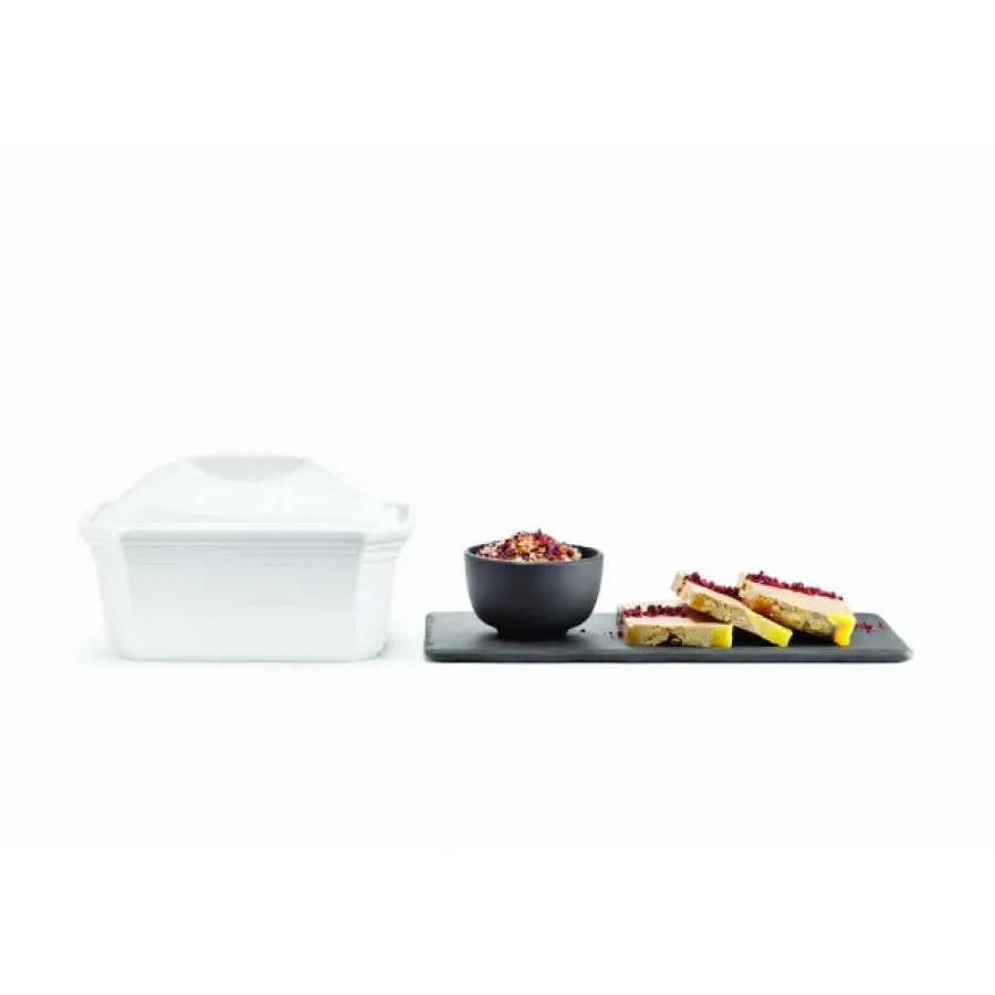 STEAK SERVIERPLATTE 30 x 11 cm RECHTECKIG Matt schiefer