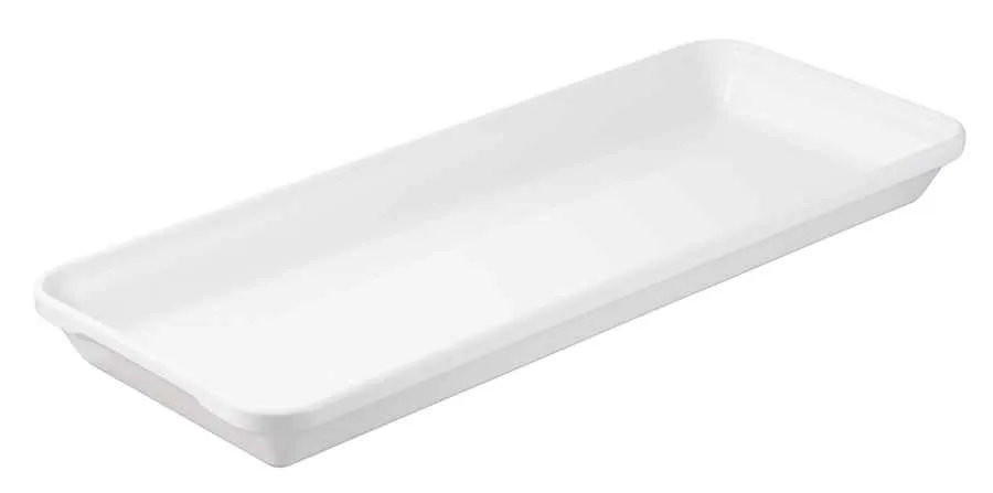 LONDRES RECHTECKIGE AUFLAUFFORM 49,5 x 20 x 4,5 cm Weiss REVOL
