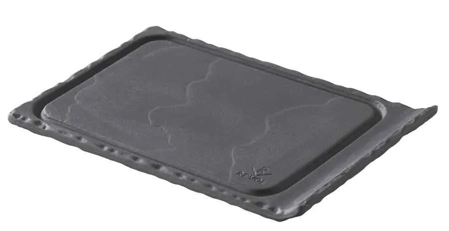 PLATTE/ STEAKTELLER/ BURGERTELLER/ SERVIERPLATTE 11,5 cm Matt schiefer