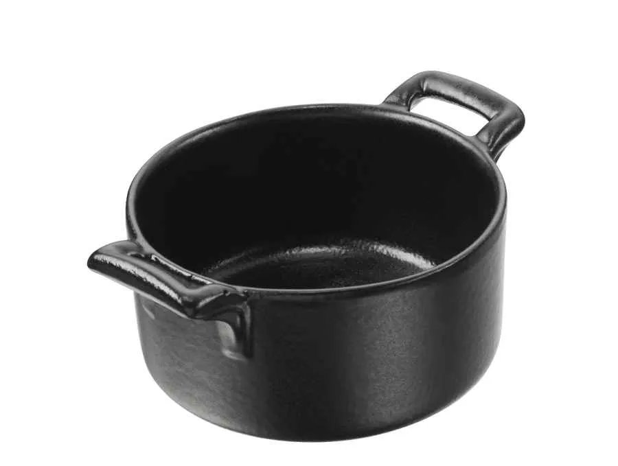 RAGOUTFÖRMCHEN 8 cl RUND Gusseisenoptik