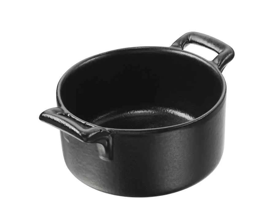 RAGOUTFÖRMCHEN 8 cl RUND Gusseisenoptik