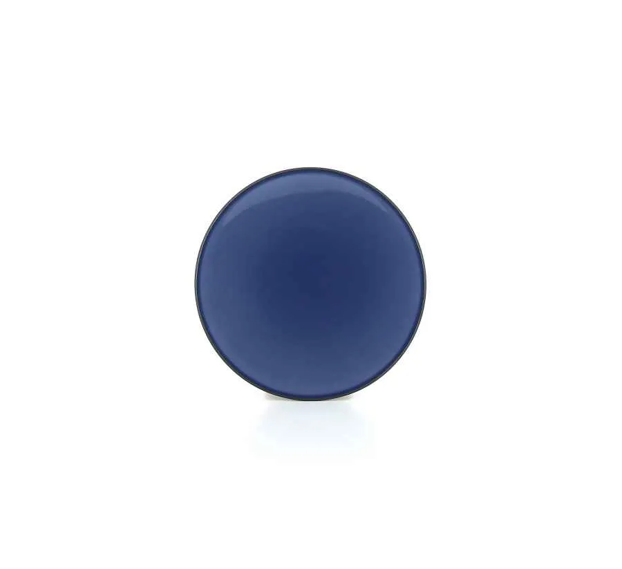 EQUINOXE FLACHER TELLER/BROTTELLER 16 cm Cirrusblau