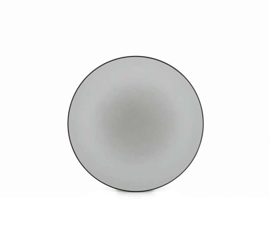 EQUINOXE FLACHER TELLER/DESSERTTELLER 21,5 cm Pfeffer