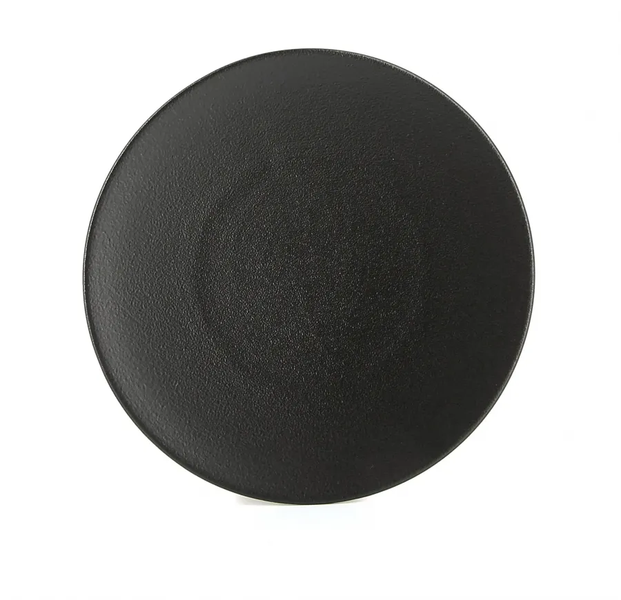 EQUINOXE FLACHER TELLER/DESSERTTELLER 21,5 cm Gusseisener optik