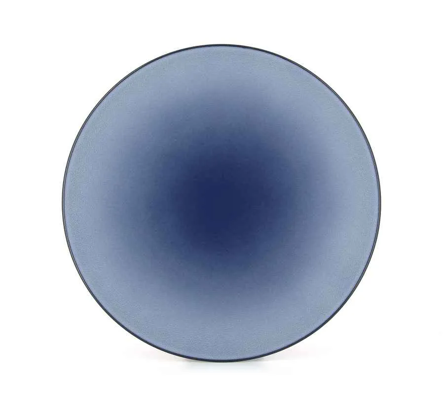 EQUINOXE FLACHER TELLER/PLATZTELLER 31,5 cm Cirrusblau