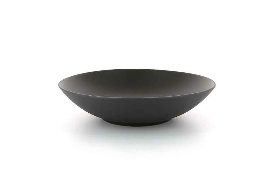 EQUINOXE SUPPENSCHÜSSEL / COUPTELLER 24CM Gusseisener optik