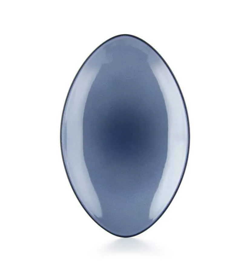 EQUINOXE SERVIERTELLER 35 cm Cirrusblau