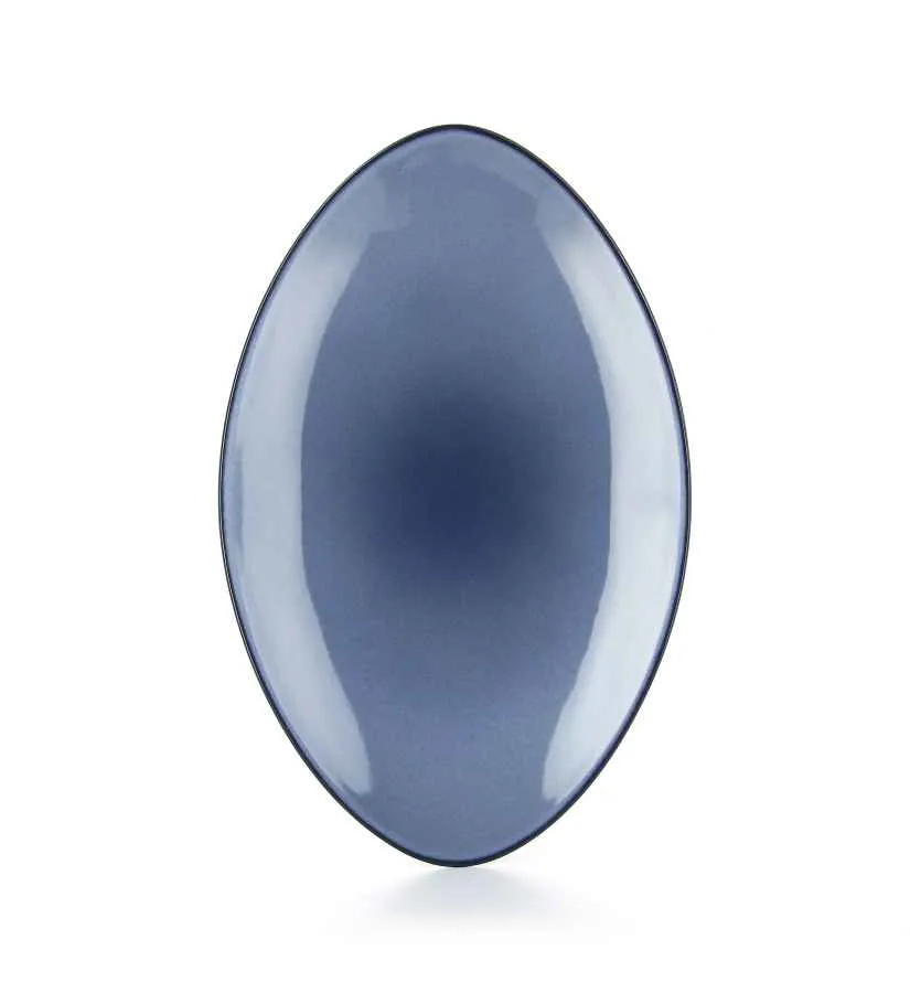 EQUINOXE SERVIERTELLER 35 cm Cirrusblau
