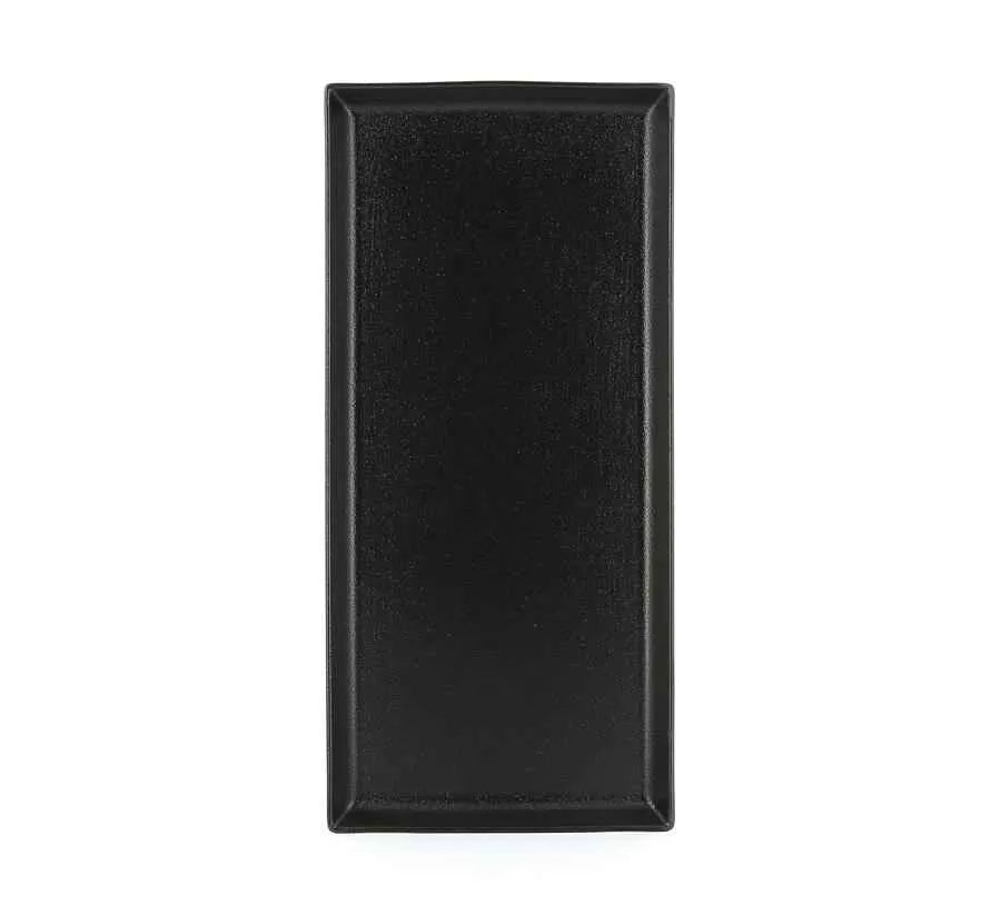 EQUINOXE RECHTECKIGE PLATTE/RECHTECKIGER TELLER 32,5 cm Gusseisener optik