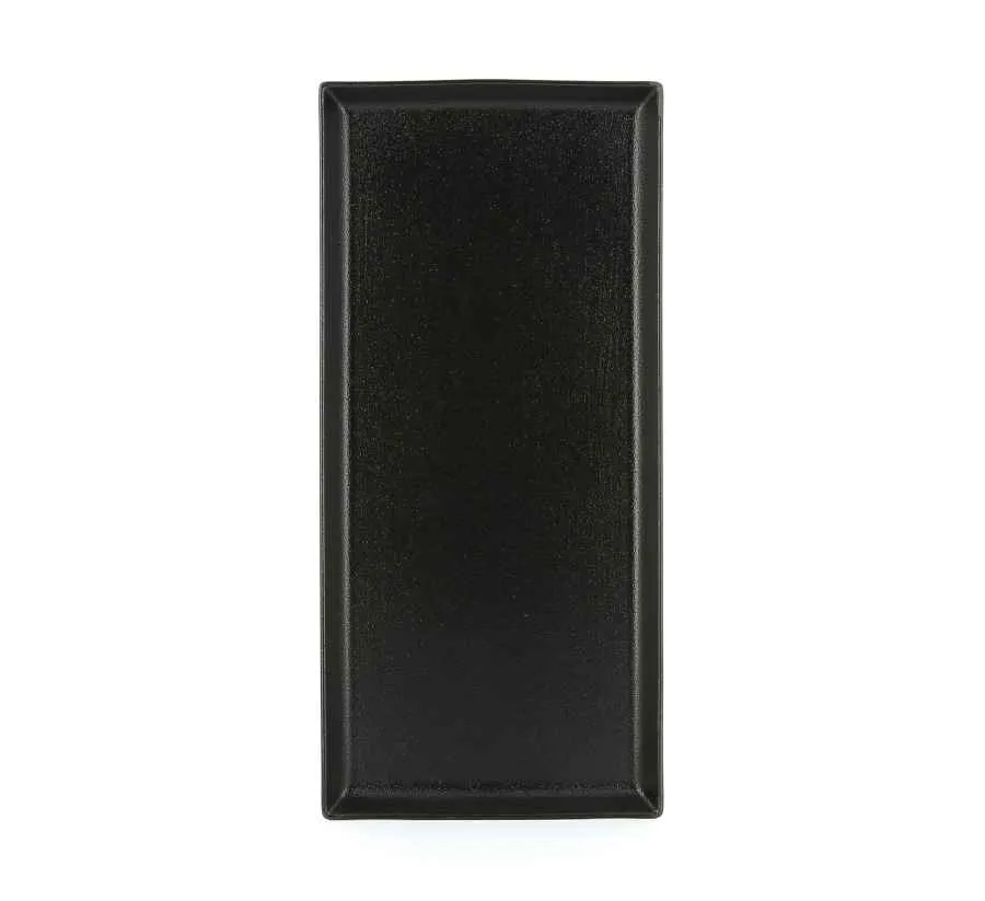 EQUINOXE RECHTECKIGE PLATTE/RECHTECKIGER TELLER 32,5 cm Gusseisener optik