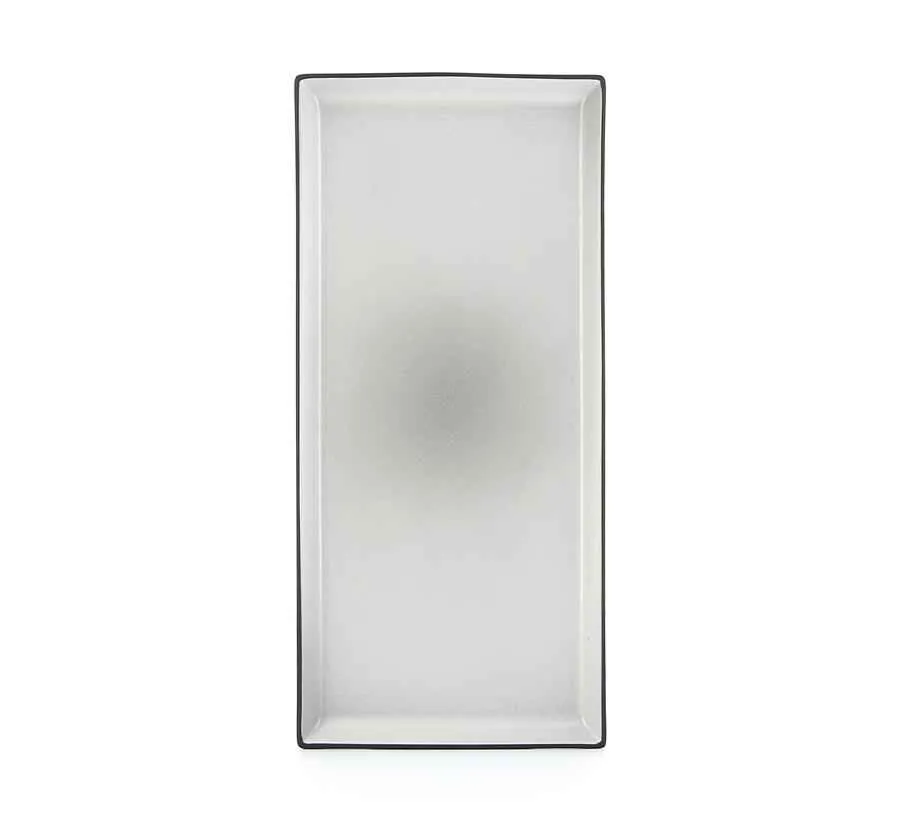 EQUINOXE RECHTECKIGE PLATTE/RECHTECKIGER TELLER 32,5 cm Pfeffer