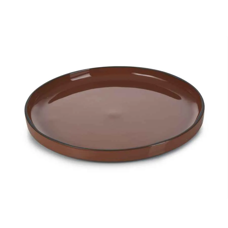 CARACTERE FLACHER TELLER 26 cm Zimt