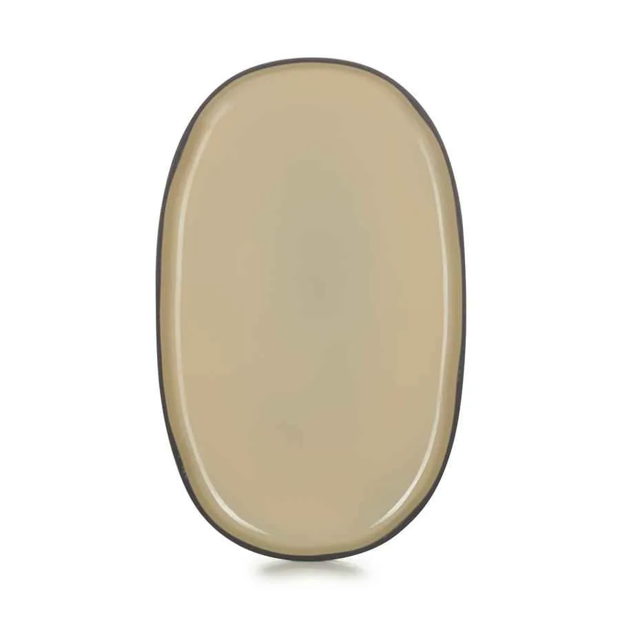 CARACTERE SERVIERTELLER 35,5 cm Muskatnuss