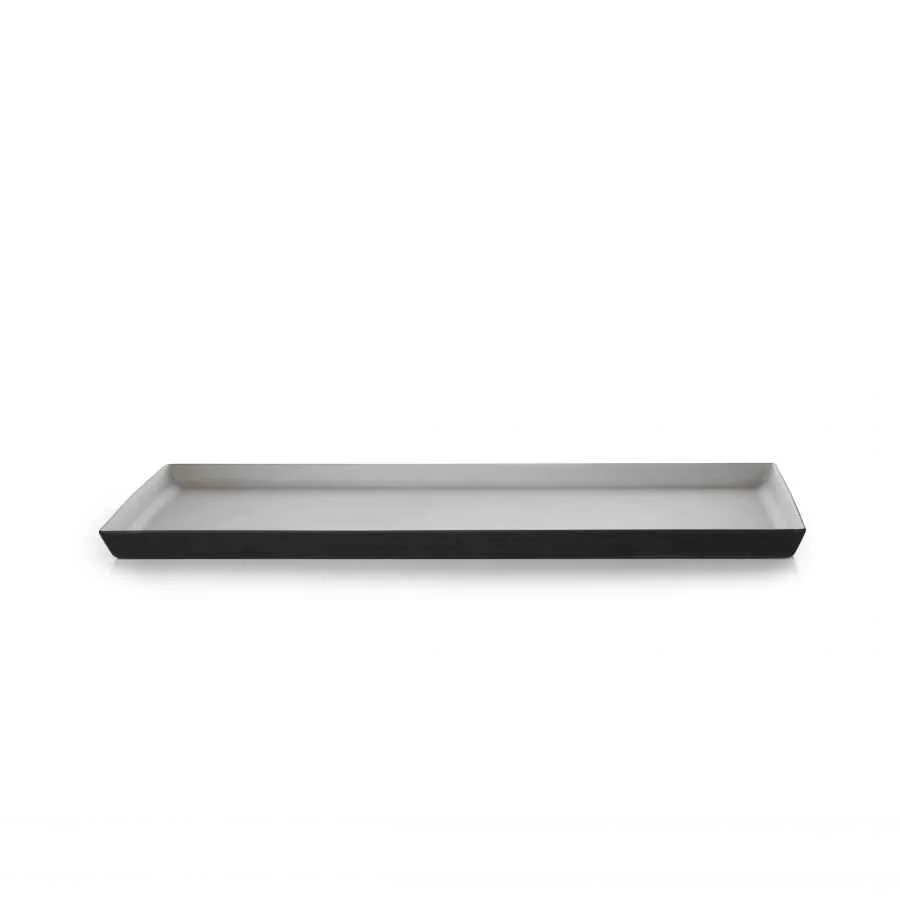EQUINOXE RECHTECKIGE SERVIERPLATTE 55,5 cm Pfeffer