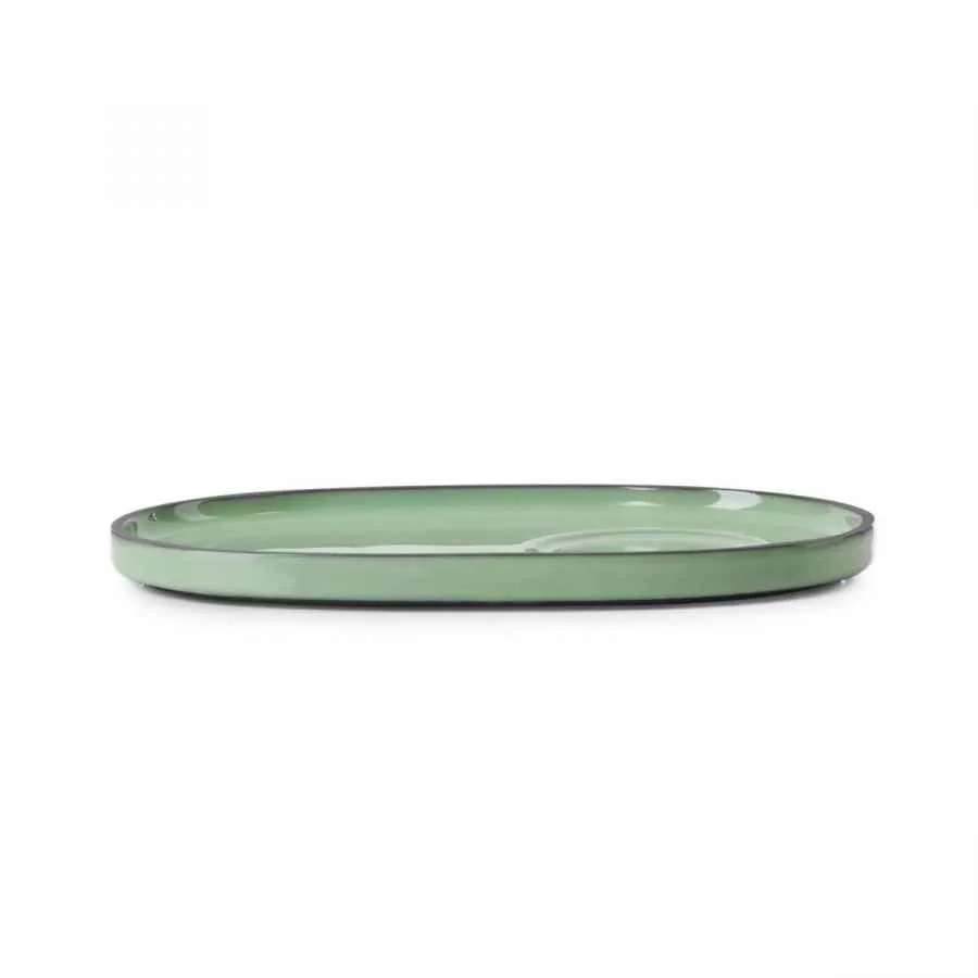 CARACTERE UNTERTASSE 18x11,1x1,5 cm Minze