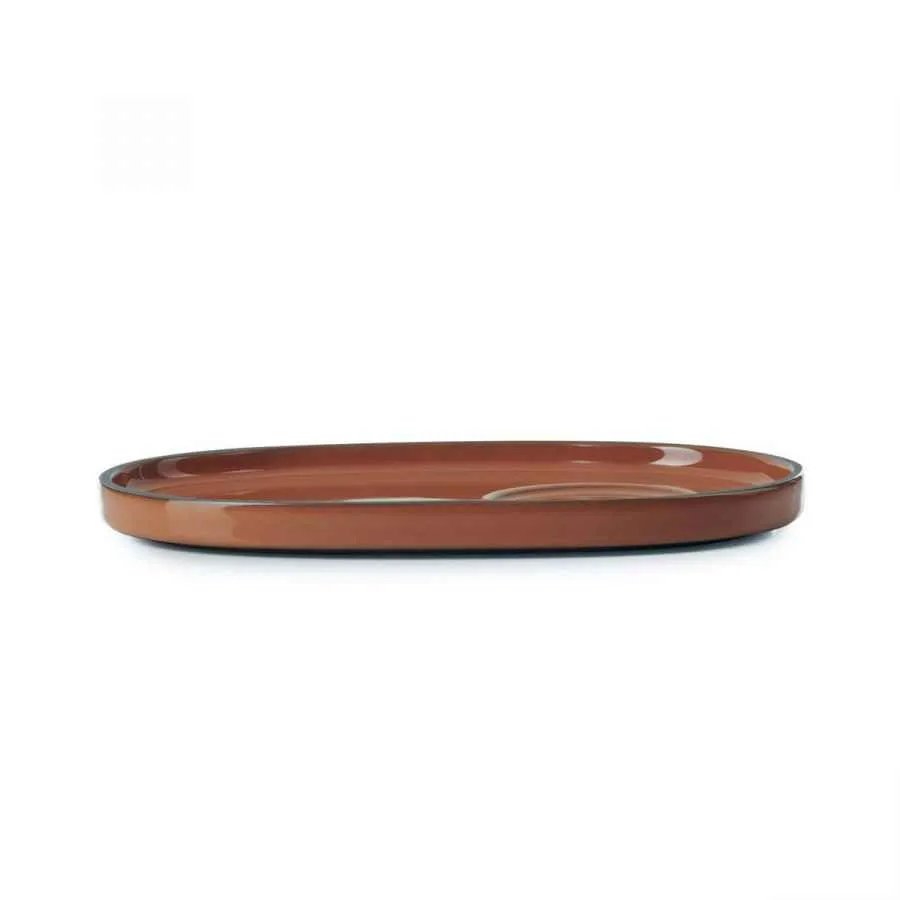 CARACTERE UNTERTASSE 18 x 11,1 x 1,5 cm Zimt