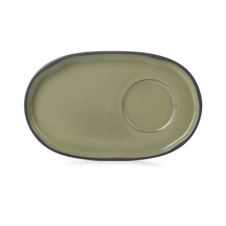 CARACTERE UNTERTASSE 18 x11,1 x1,5 cm Kardamom