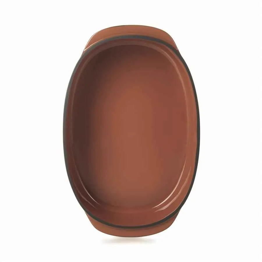 CARACTERE RECHTECKIGE Auflaufform 26 x 18,5 cm Zimt REVOL