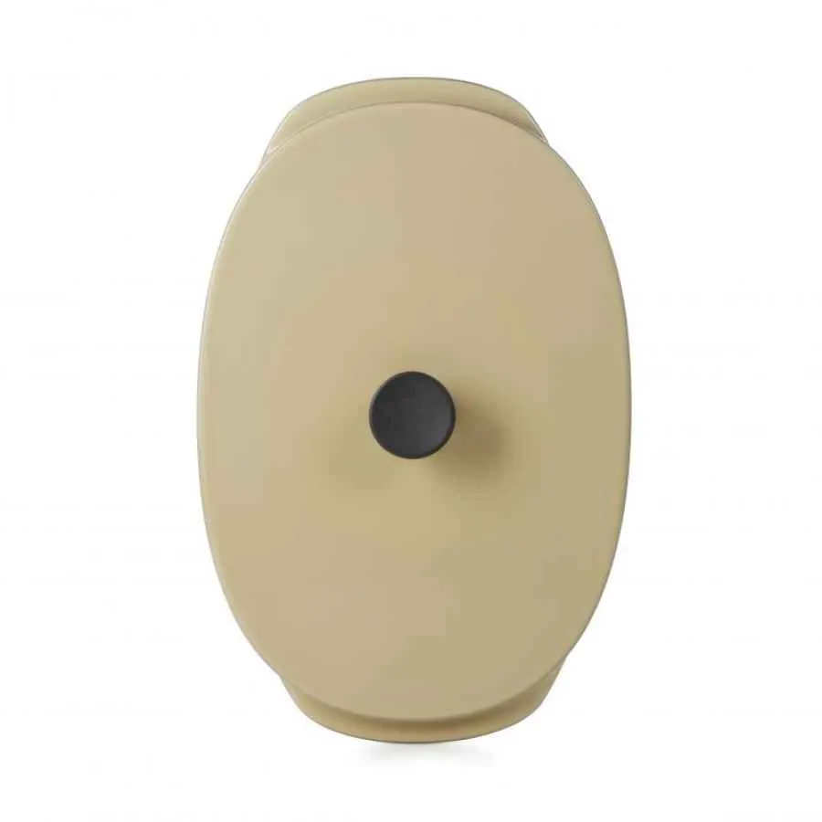 CARACTERE KASSEROLLE / AUFLAUFFORM MIT DECKEL 19 x 13 cm Muskatnuss REVOL
