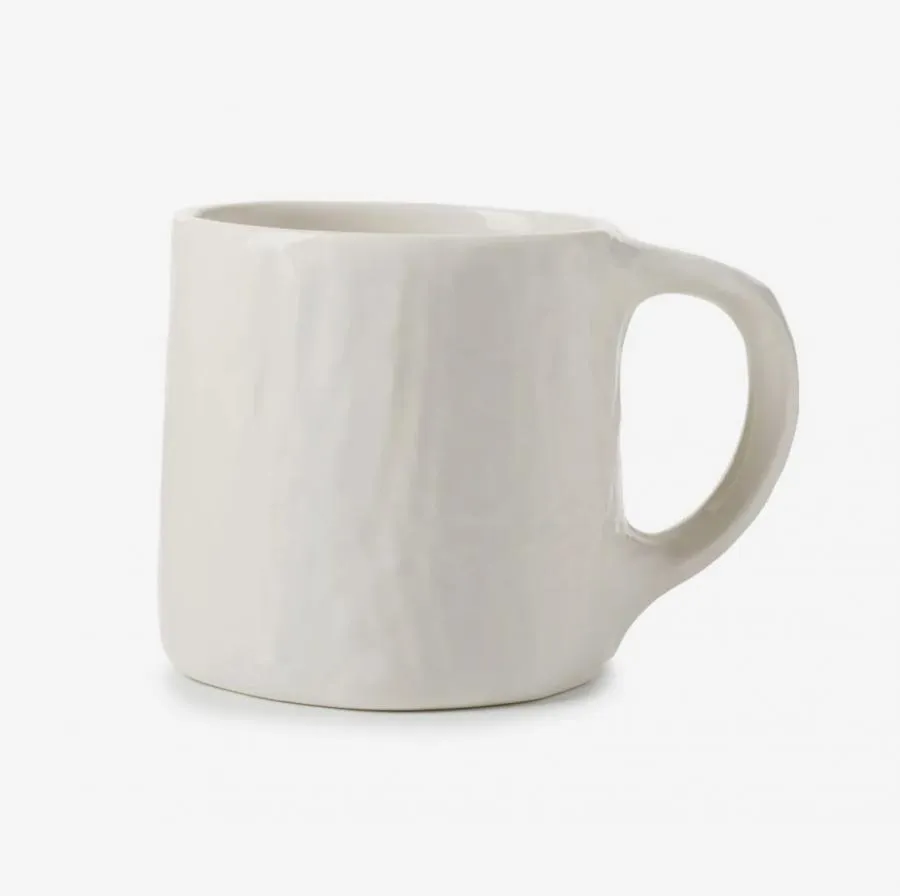 YLI MUG/ HENKELBECHER 33 CL Alabaster Weiss