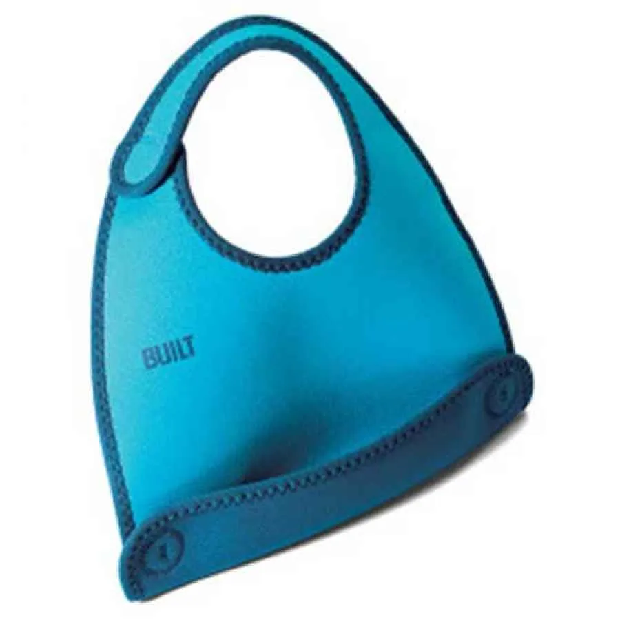 BUILT Neopren Kinder - Lätzchen blau TBI