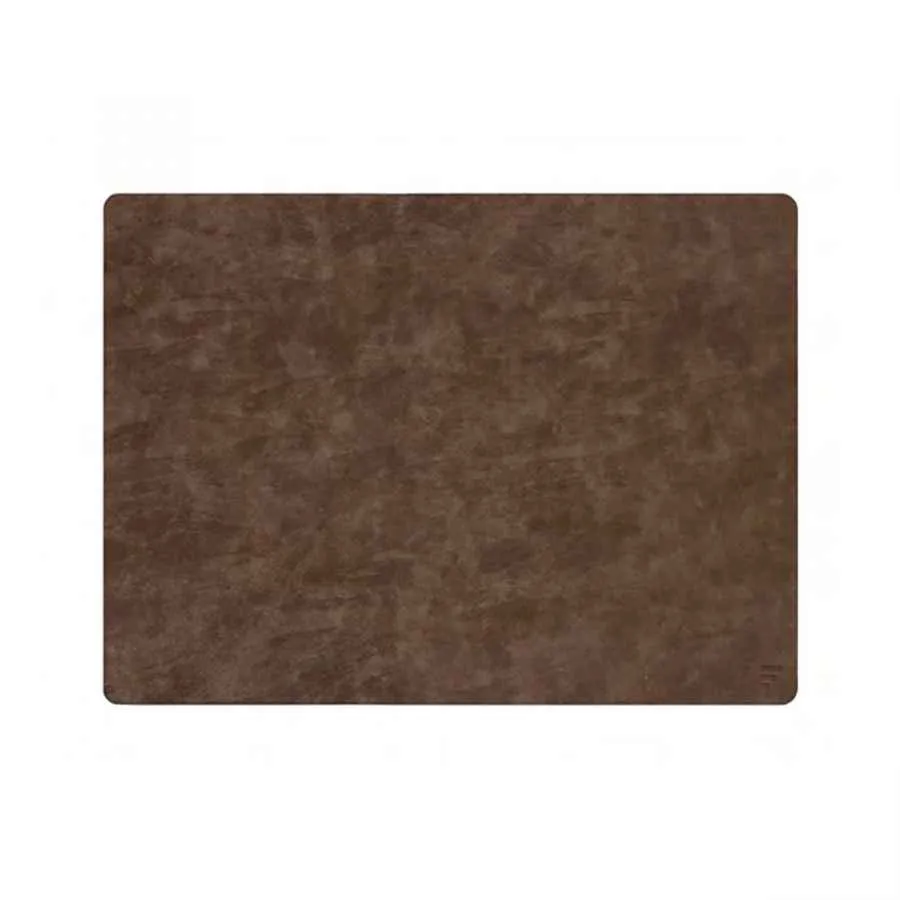 Freeform Fleximats Platzset rechteckig Hellbraun/Dunkelbraun 2er-Set 46 x 33 cm