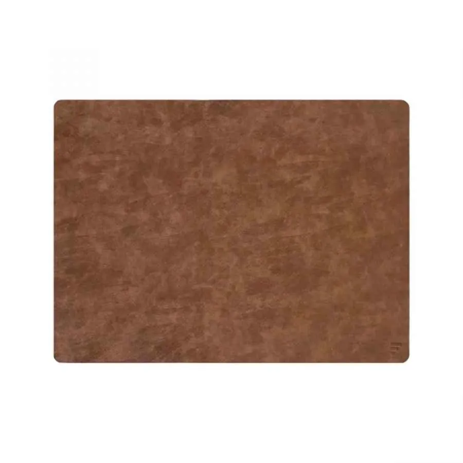 Freeform Fleximats Platzset rechteckig Hellbraun/Dunkelbraun 2er-Set 46 x 33 cm
