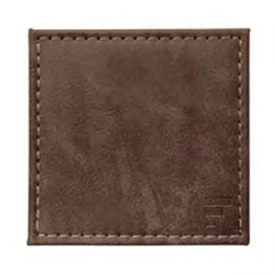 Freeform Untersetzer Hellbraun/Dunkelbraun 4er-Set 10 x 10 cm