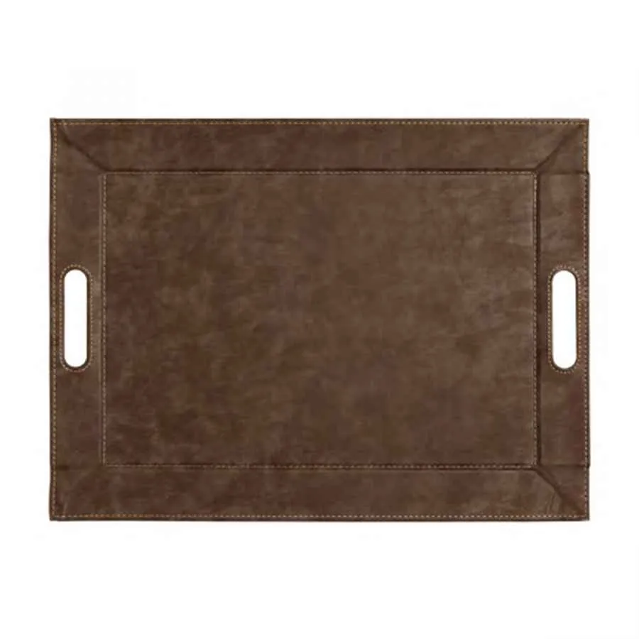 Freeform Wendetablett Hellbraun/Dunkelbraun 45 x 35 cm