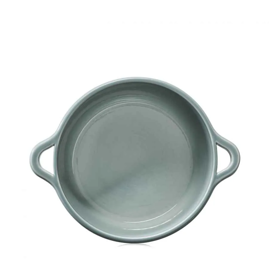 RUNDE OFENKASSEROLLE 26 CM OHNE DECKEL Wolkengrau